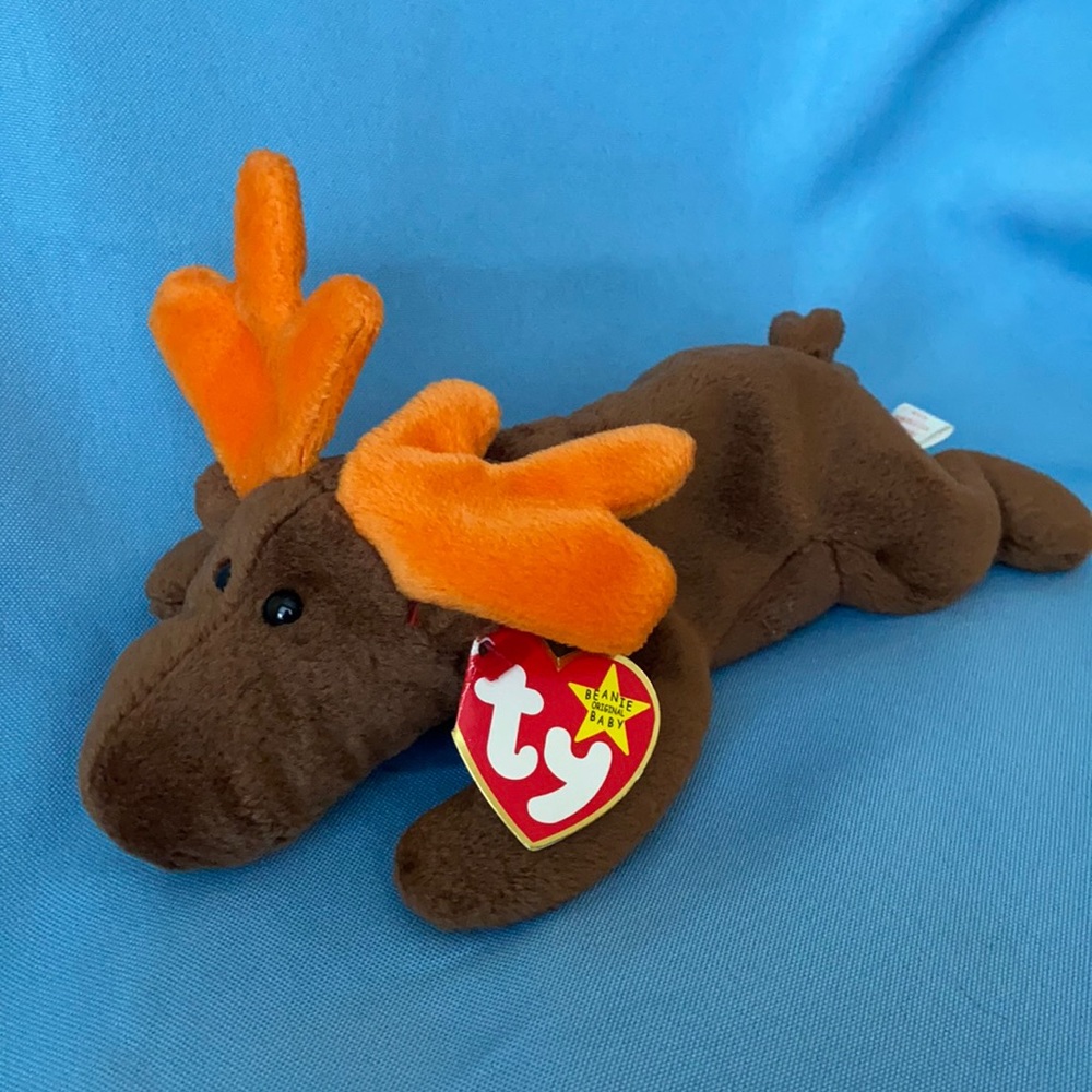 Ty Beanie Baby ‘Chocolate’ Moose